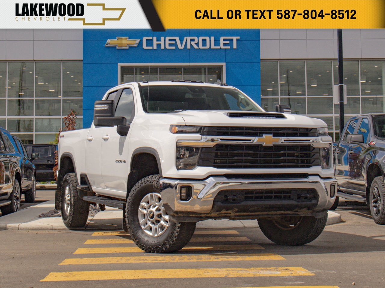 2024 Chevrolet Silverado 2500HD 4WD Double Cab 149 LT White Sherwood Park - photo #0