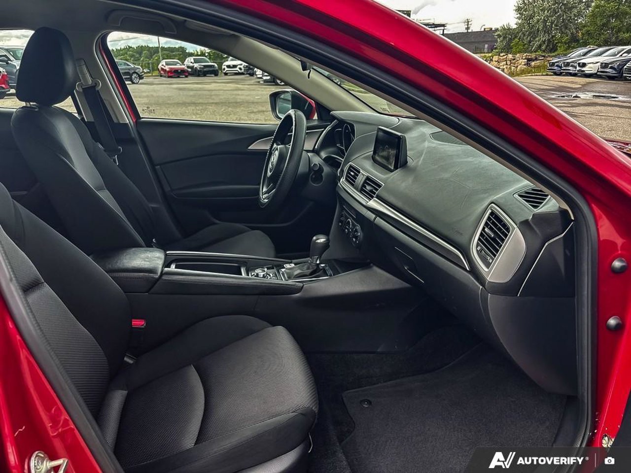 2017 Mazda Mazda3 JM1BN1K79H1121688 Red Mirabel - photo #25