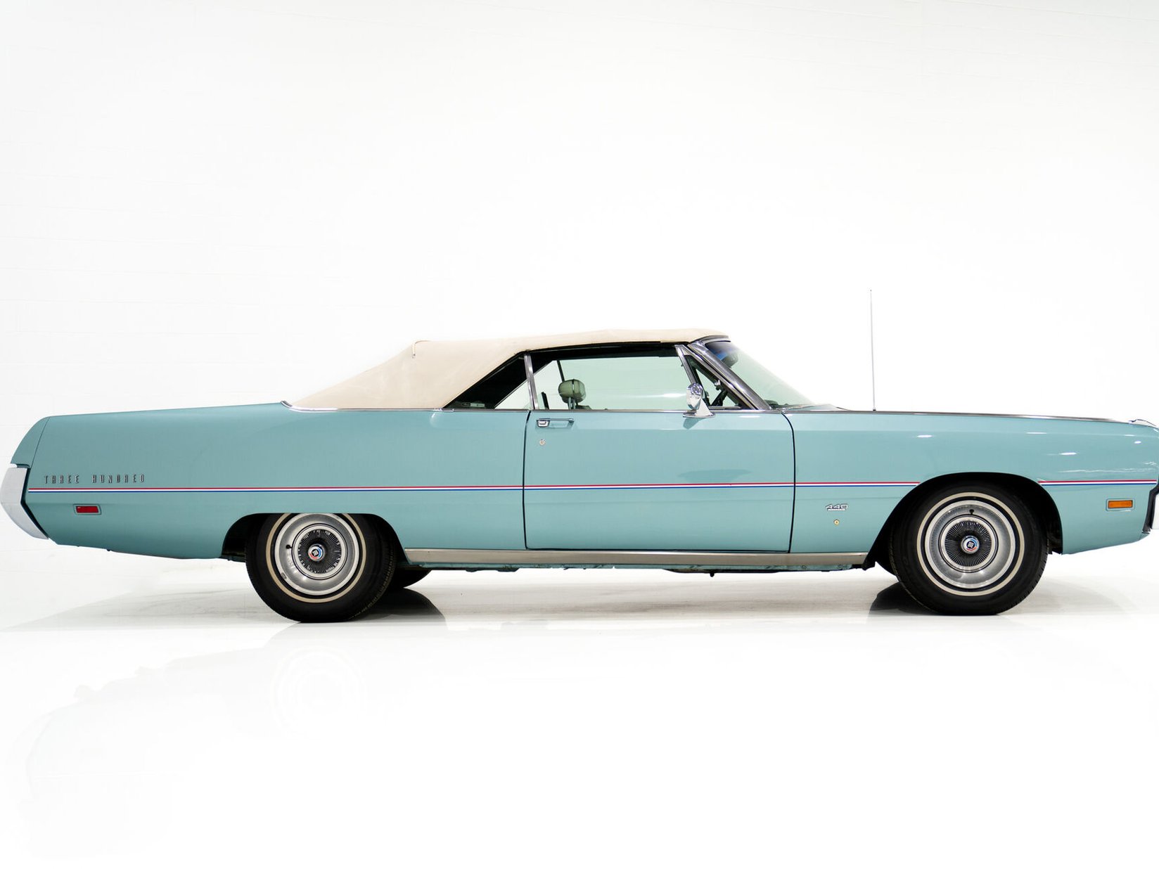 Chrysler 300 1969 Bleu Montréal - photo #30