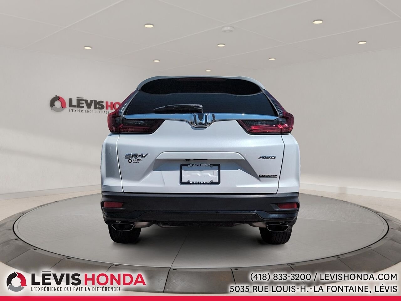 Honda CR-V Black Edition AWD Black Edition Traction Intégrale 2021 Blanc Lévis - photo #10