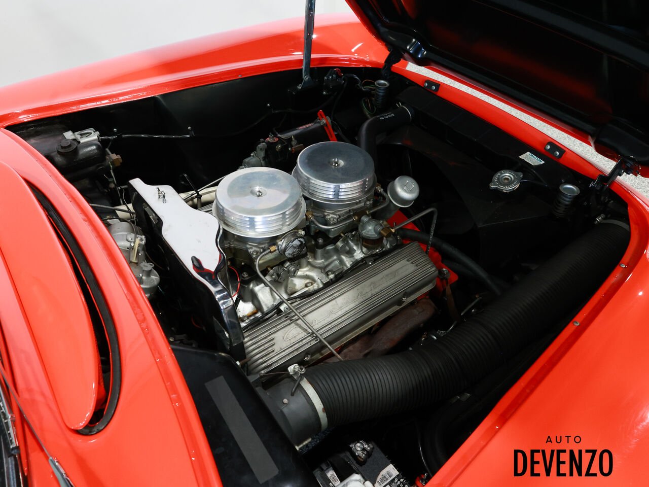 Chevrolet Corvette 1957 Rouge Saint-Eustache - photo #14
