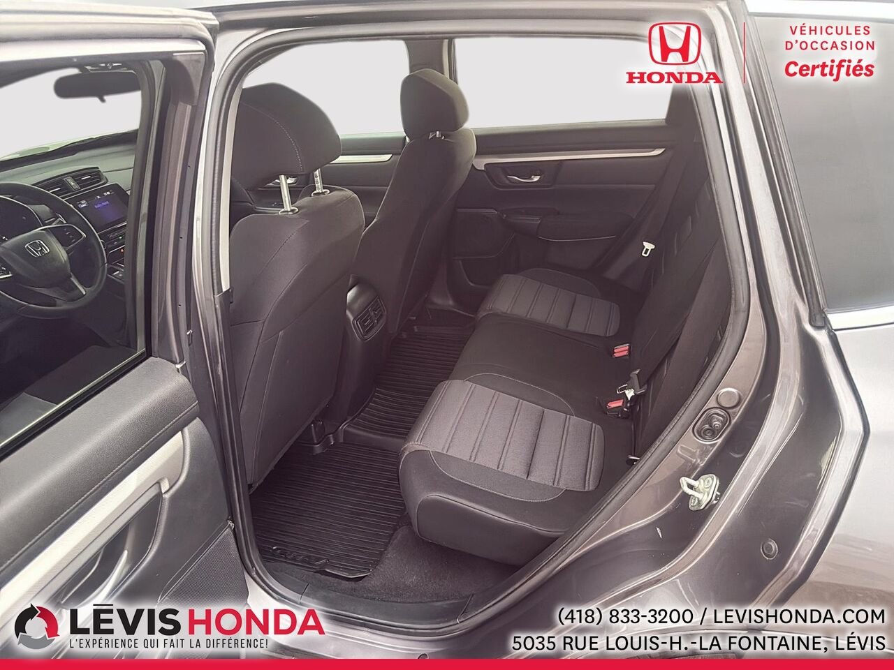 Honda CR-V LX 2RM 2 RM 5 portes LX 2017 Gris Lévis - photo #15