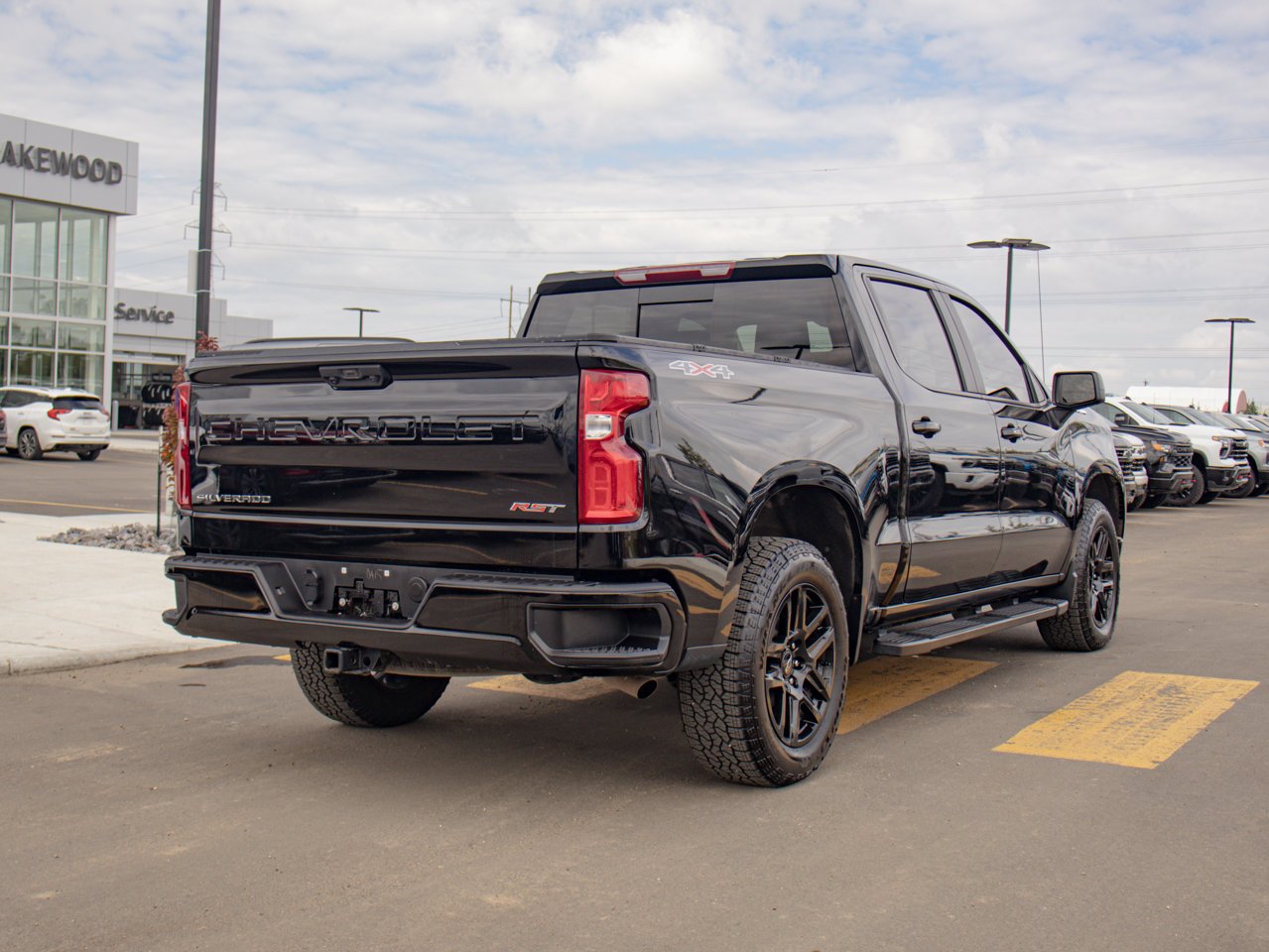 2024 Chevrolet Silverado 1500 4WD Crew Cab 147 RST Black Sherwood Park - photo #9