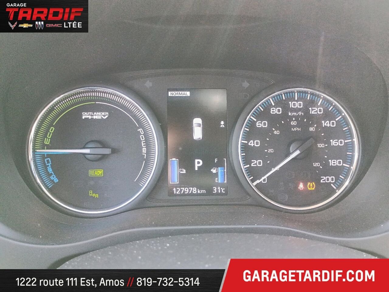 Mitsubishi Outlander PHEV 10620C 2018 Rouge Amos - photo #17