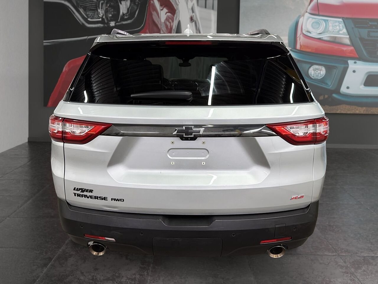 CHEVROLET TRAVERSE RS 2021 Gris Saint-Hyacinthe - photo #2