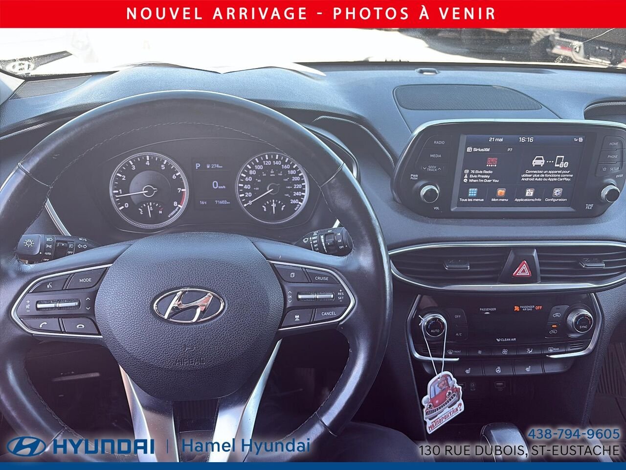 Hyundai Santa Fe 2020 Blanc Saint-Eustache - photo #4