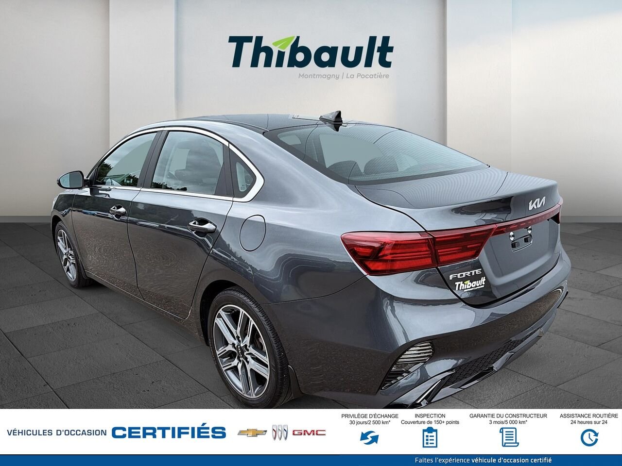 KIA FORTE EX IVT 2023 Gris Montmagny - photo #3