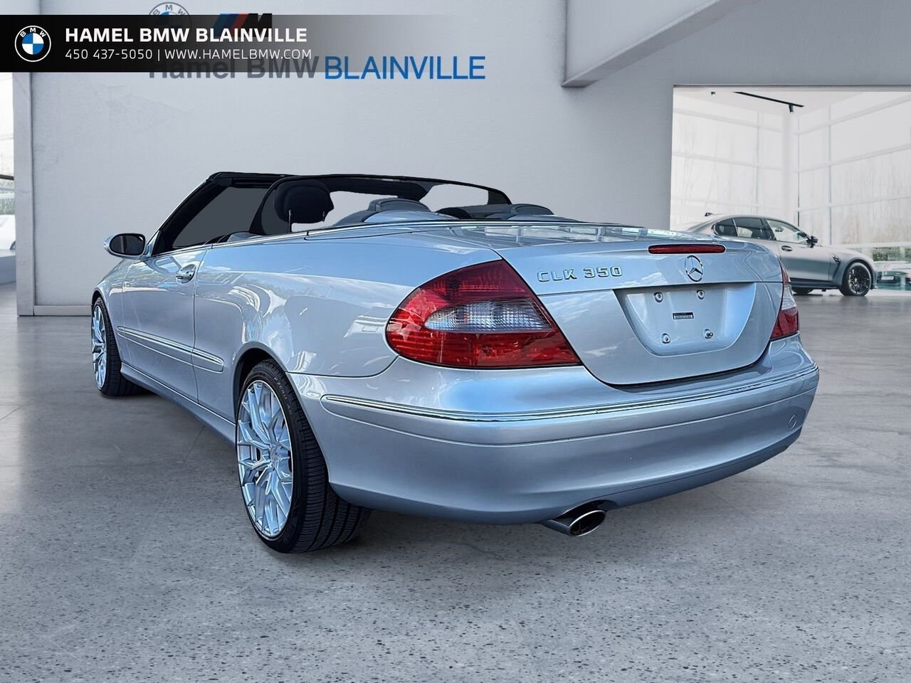 2007 Mercedes-Benz Classe-CLK 2 portes Cabriolet, 3,5 L Silver Blainville - photo #2