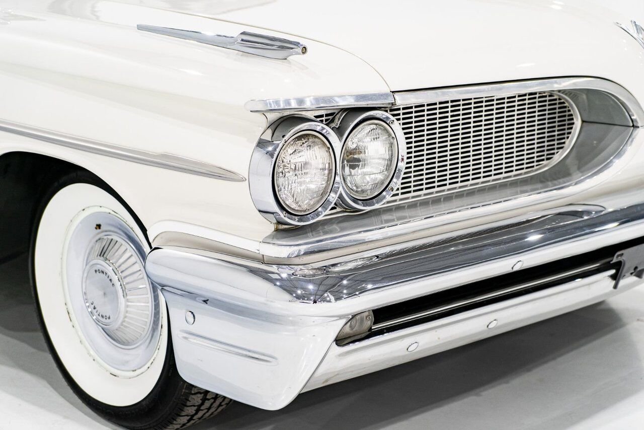 Pontiac PARISIENNE **PRIX EN USD** Fully restored with 261cu.in. and GM built sheet 1959 Blanc Montréal - photo #34