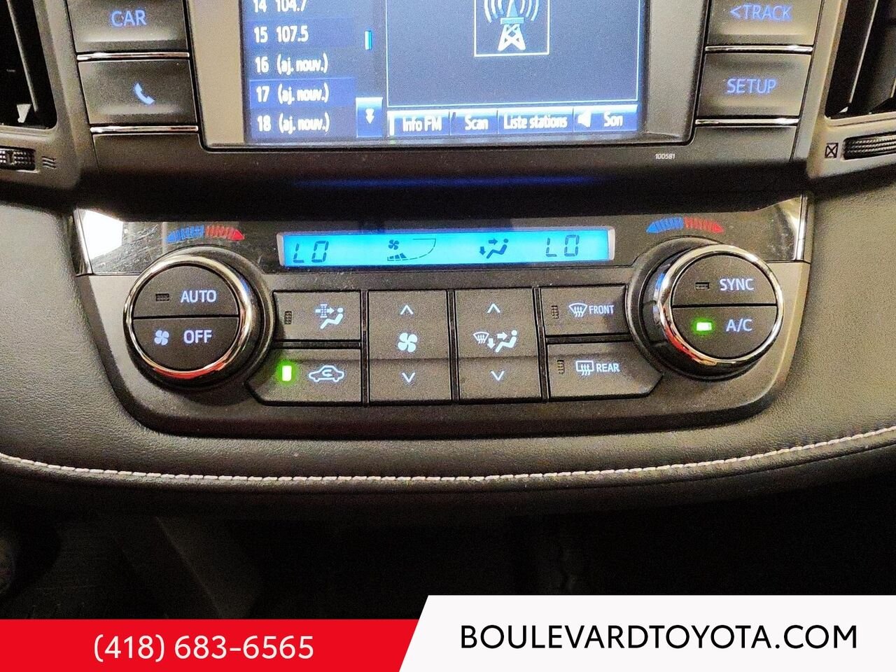Toyota RAV4 100287A-010 | XLE, AWD 2016 Argent Québec - photo #14