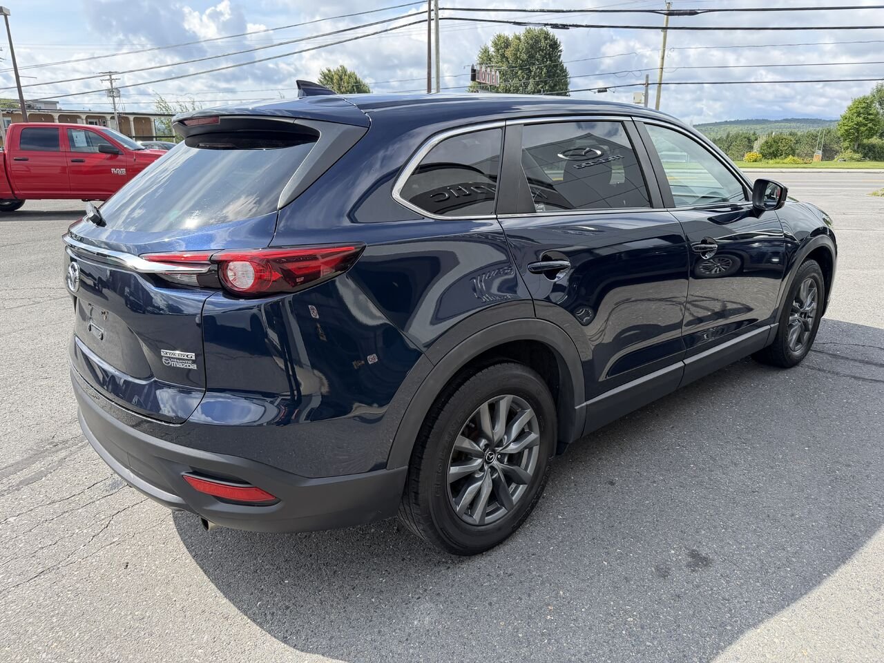 Mazda CX-9 2021 Bleu Lac Mégantic - photo #4