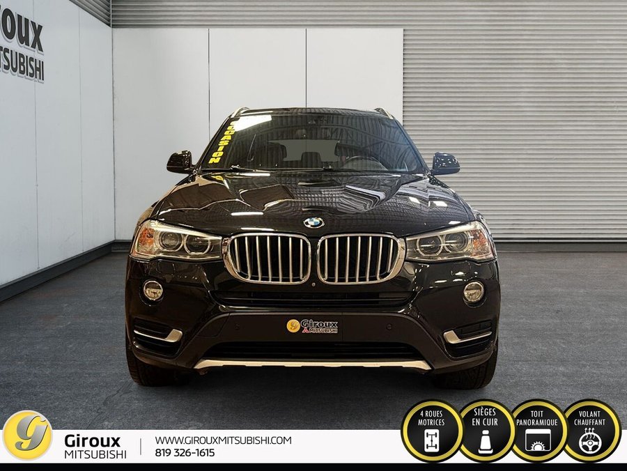 BMW X3 XDRIVE28I xDrive28i 4 portes TI 2017 Noir