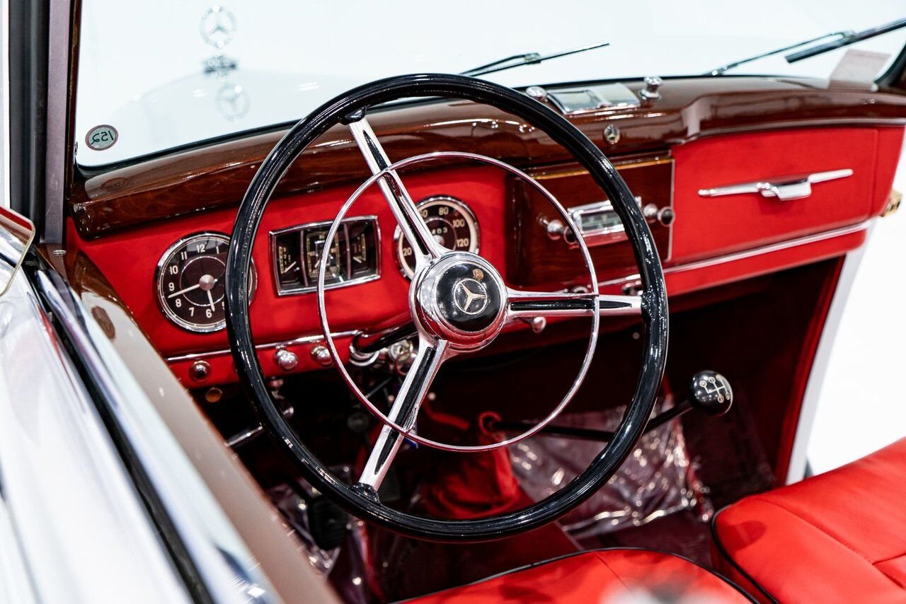 1950 Mercedes-Benz 170S Cabriolet B Wonderfully Presented Old Restoration Grey Montreal - photo #11