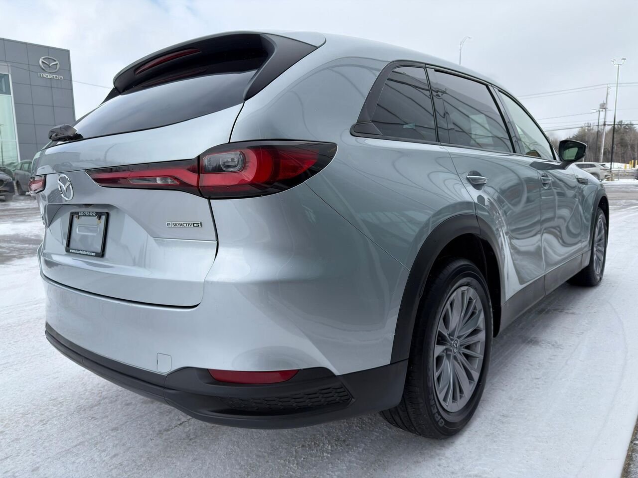 Mazda CX-90 hybride léger 2024 Argent Notre-Dame-des-Prairies - photo #10