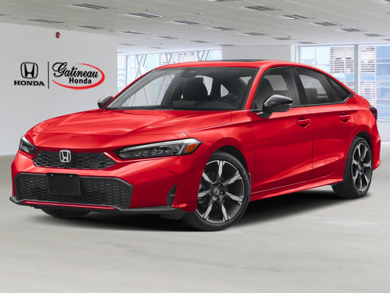 2026 Honda Civic hybride berline Sport Touring eCVT Red Gatineau - photo #0
