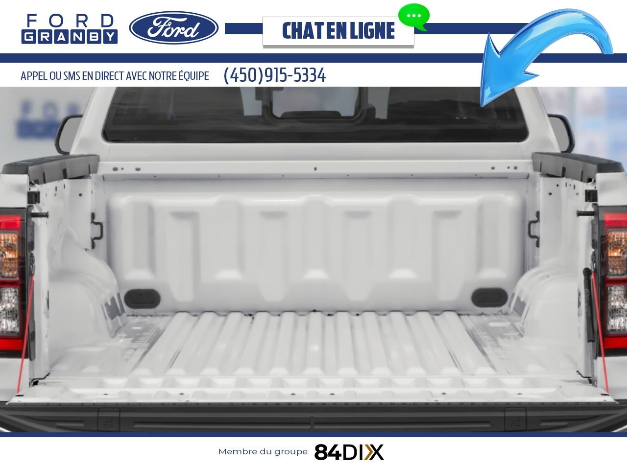 2025 Ford Ranger Oxford White Granby - photo #3