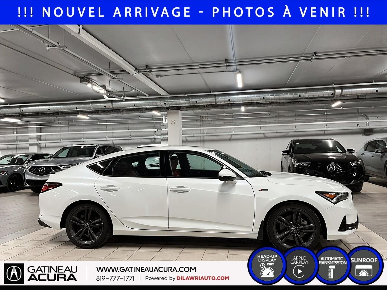 Acura Integra Elite A-Spec 2024 Blanc Ottawa & Gatineau - photo #3