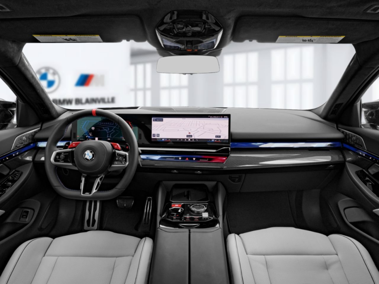 BMW M5 berline 2027 Noir saphir métallisé Blainville - photo #8