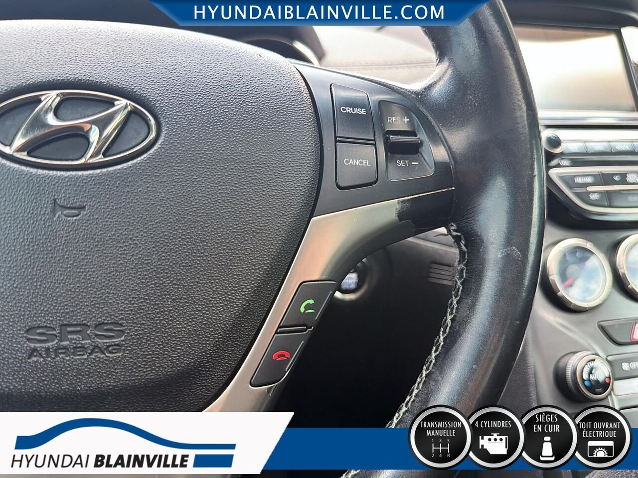 Hyundai Coupé Genesis 2014 Argent Blainville - photo #14