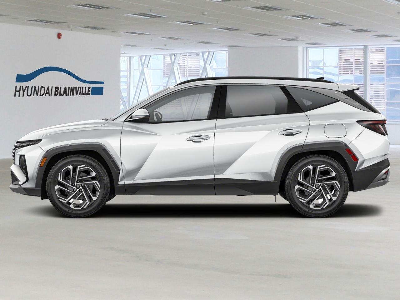 Hyundai Tucson hybride rechargeable 2025 Gris titan Blainville - photo #1
