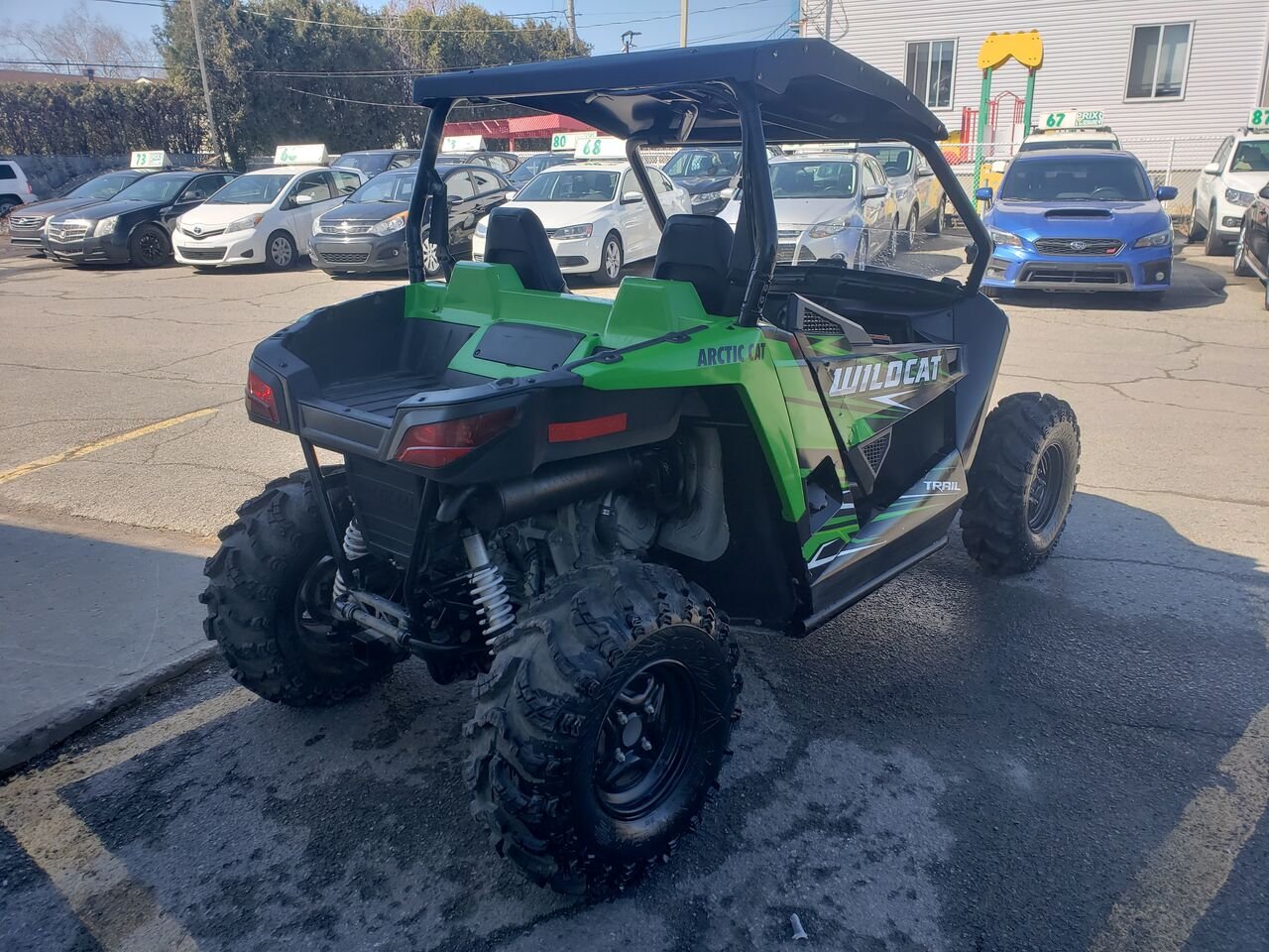 2017 ARCTIC CAT WILD CAT 700 Black  - photo #6