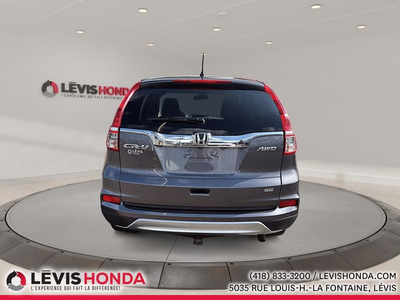 Honda CR-V SE 4WD SE 5 portes TI 2016 Gris Lévis - photo #10
