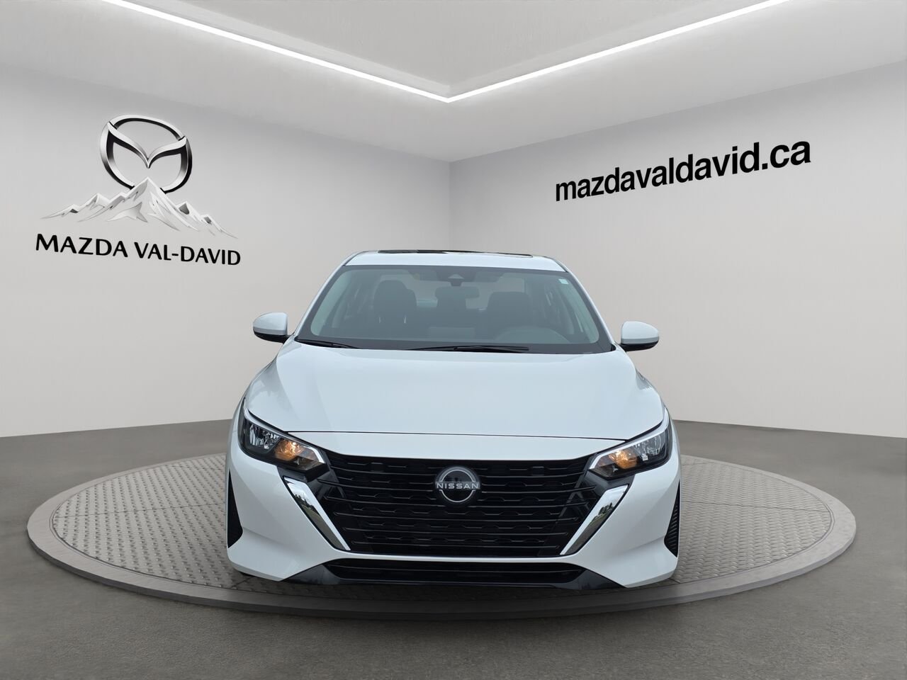 2024 Nissan Sentra SV CVT, toit ouvrant, écran tactile, sièges chauffants White Val-David - photo #2