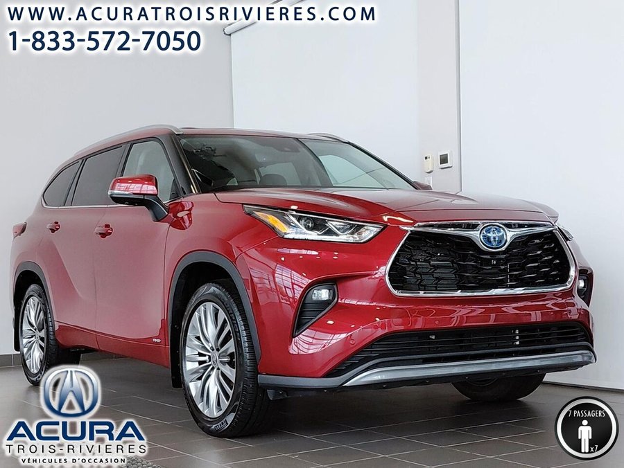 Toyota Highlander Hybride 2023 2023 Rouge