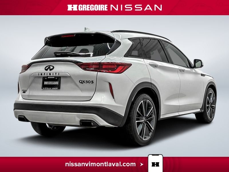 2023 Infiniti QX50 White Saint-Eustache - photo #8