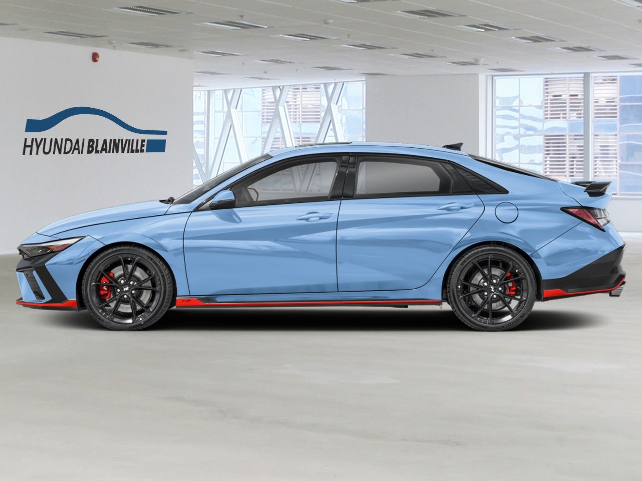 Hyundai Elantra N 2026 Bleu Blainville - photo #2