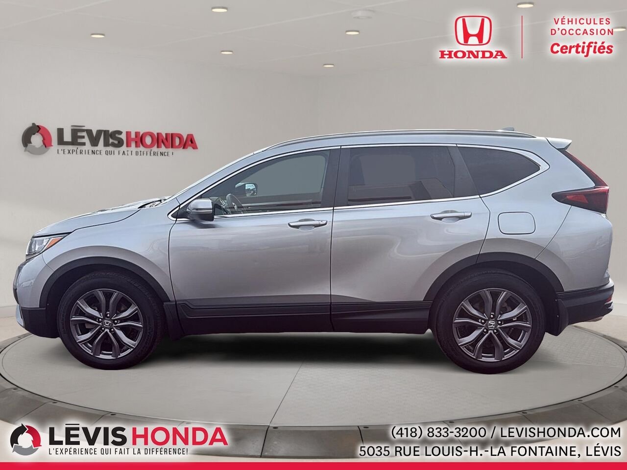 2021 Honda CR-V Sport AWD Sport Traction Intégrale Silver Lévis - photo #8