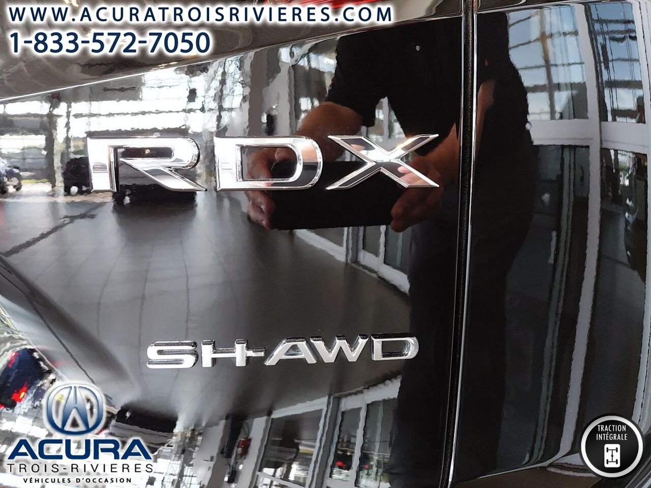 Acura RDX SH-AWD 2022 Noir Trois-Rivières - photo #9