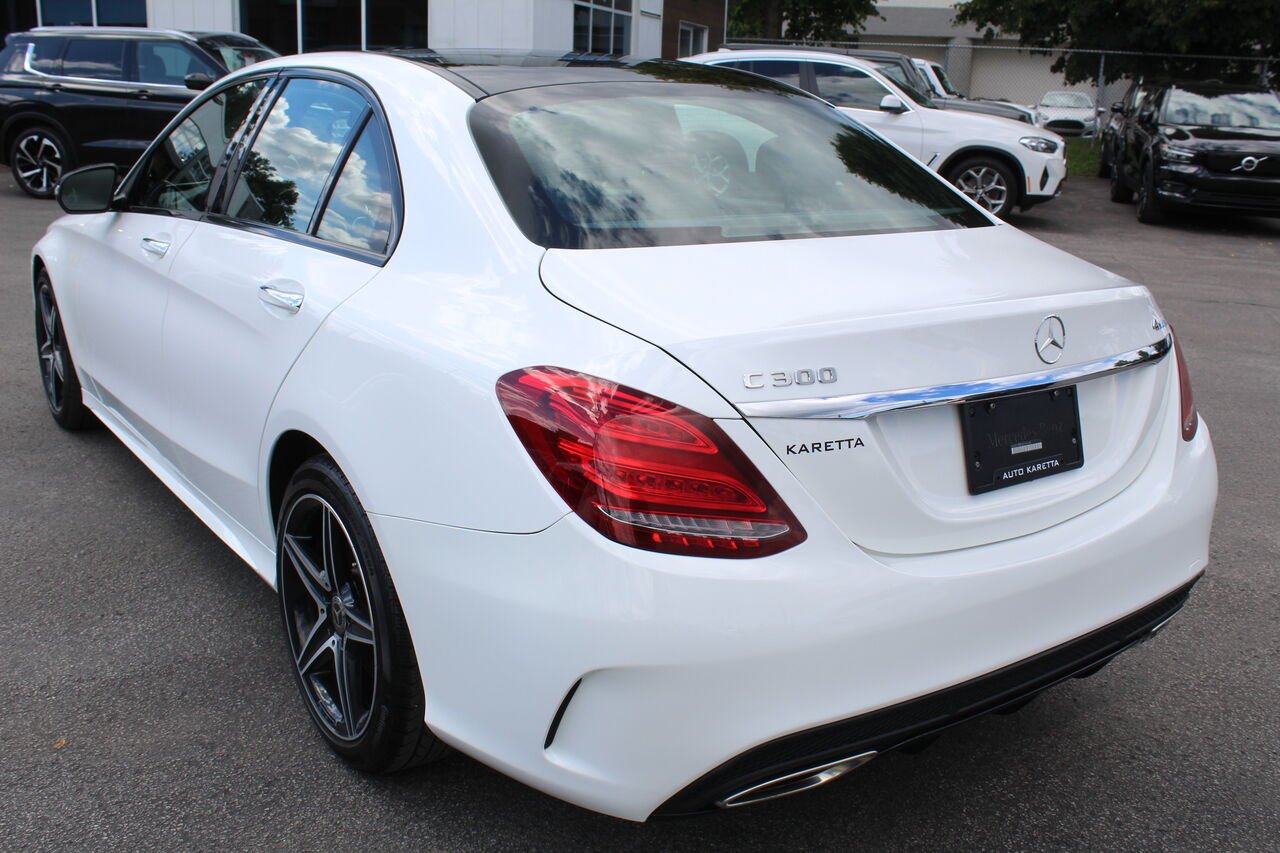 2018 Mercedes-Benz Classe-C VIN: 55SWF4KB3JU264149 White Sainte-Rose - photo #2