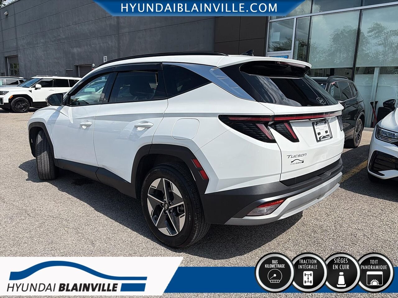 Hyundai Tucson 2025 Blanc Blainville - photo #5