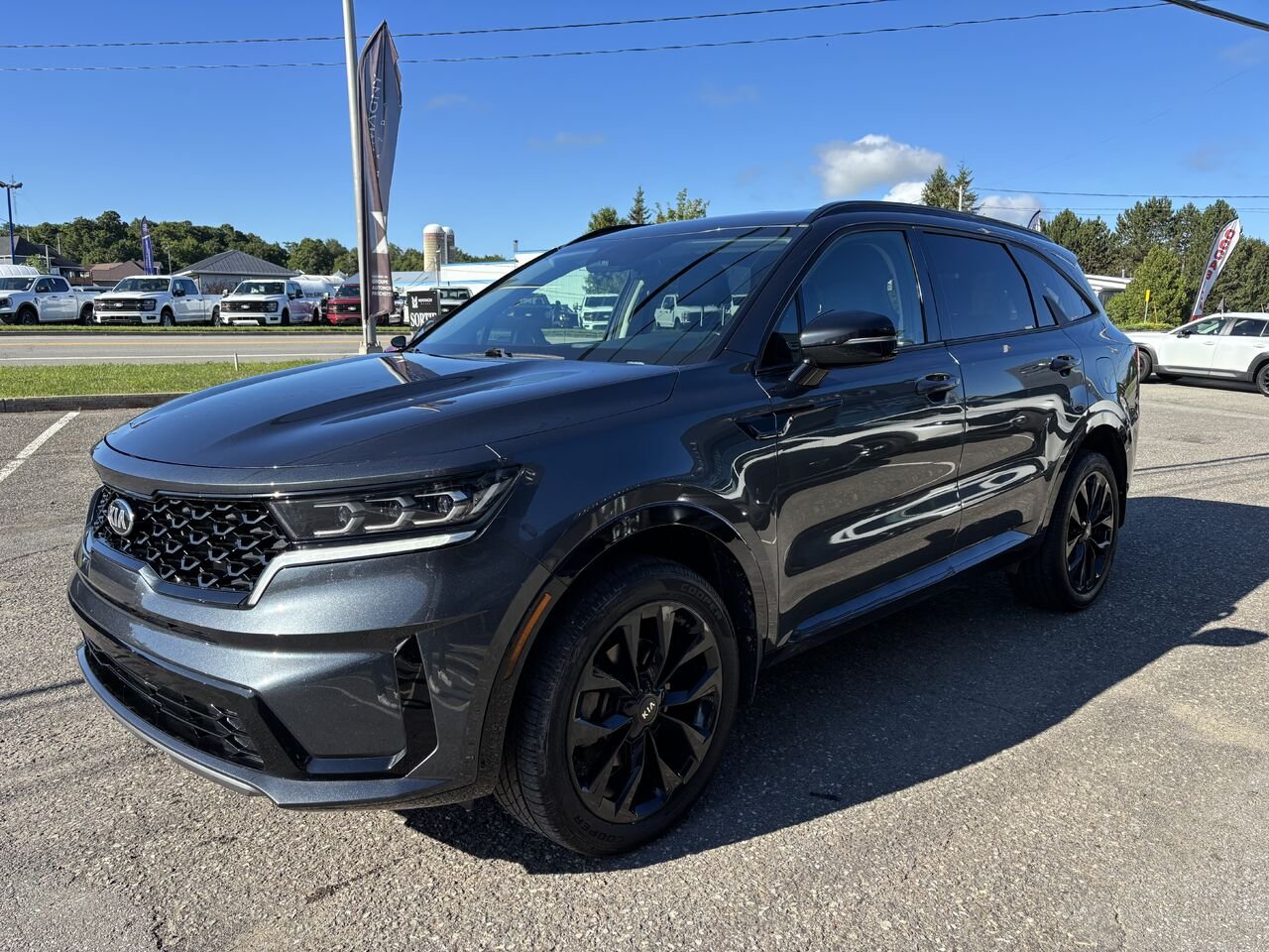 2021 KIA SORENTO EX EX Traction Intégrale Grey Montmagny - photo #2