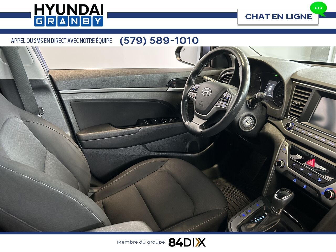 Hyundai Elantra 2018 Bleu Granby - photo #18