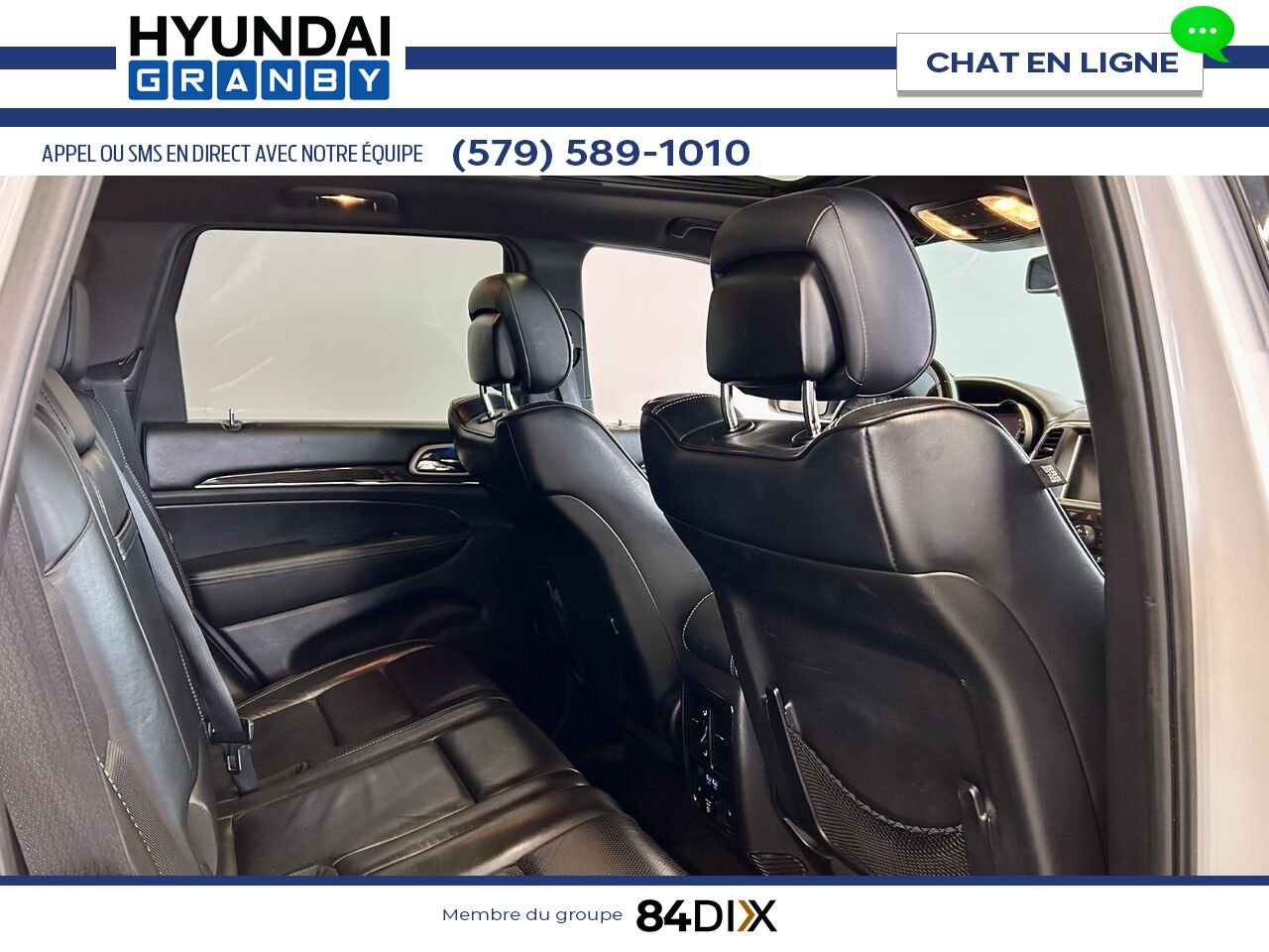 2015 Jeep Grand Cherokee White Granby - photo #24