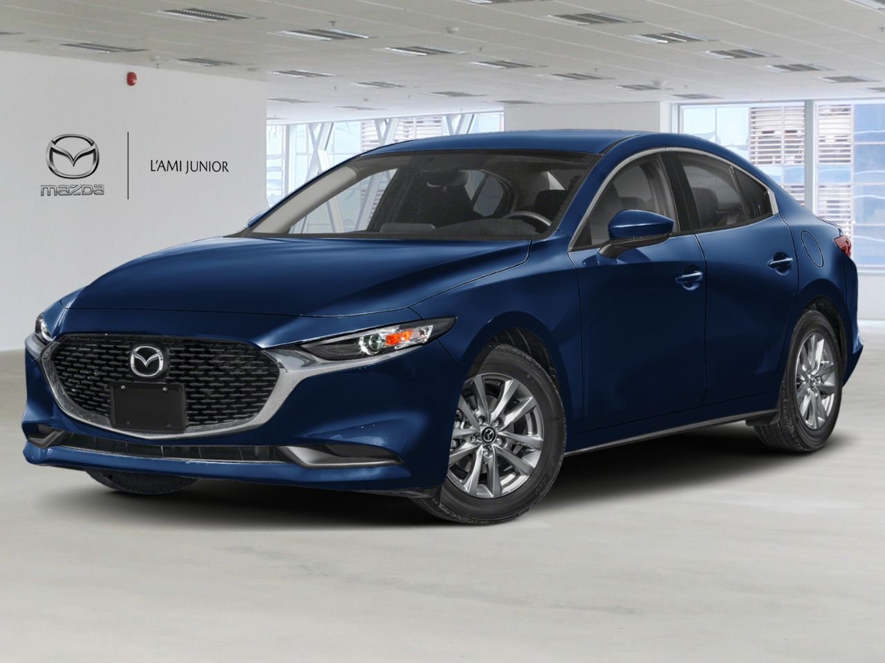 2025 Mazda Mazda3 VIN JM1BPABM4S1796579 Deep Crystal Blue Mica Chicoutimi - photo #0