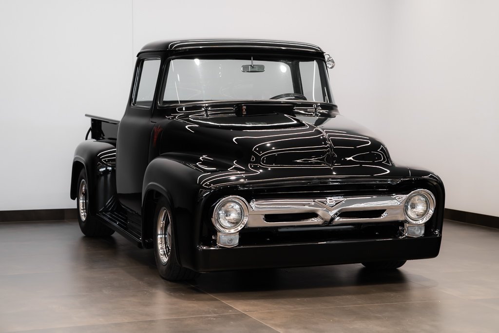 Ford F100 *PRICE IN USD* 450HP HAUTE QUALITE 1956 Noir Montréal - photo #2
