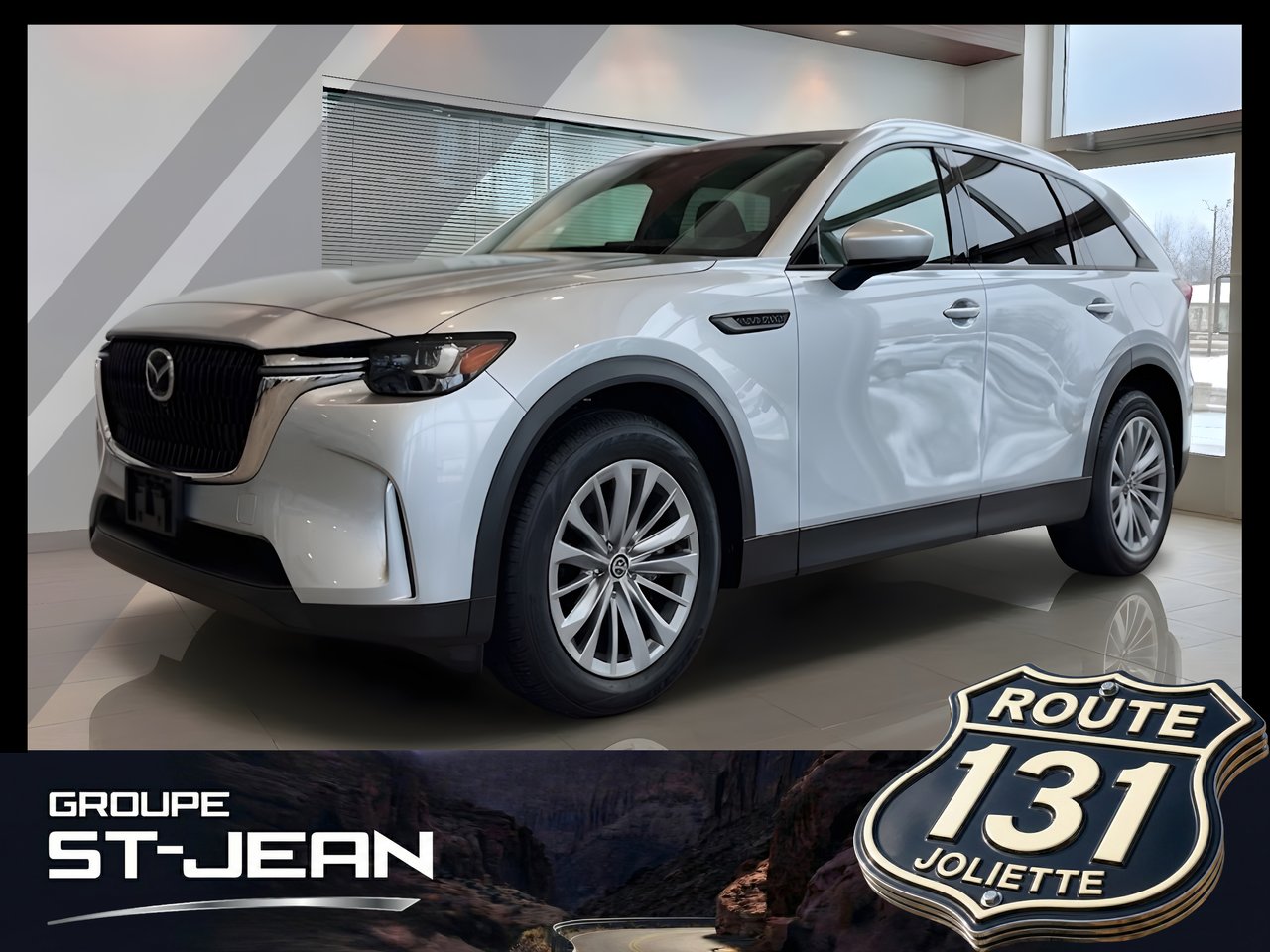 Mazda CX-90 hybride léger 2024 Argent Notre-Dame-des-Prairies - photo #0