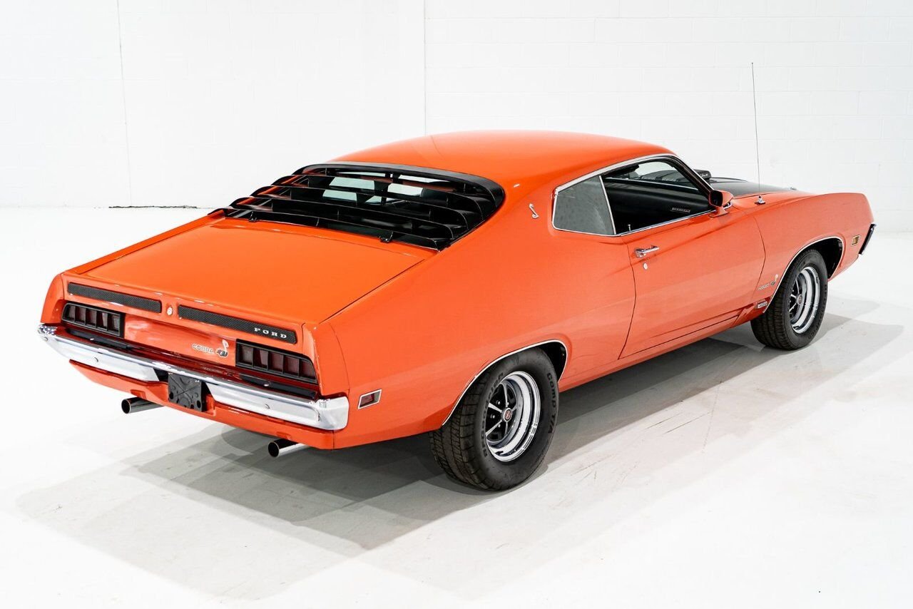 1970 Ford Torino Super Cobra Jet Matching# 429cu.in. DragPack **PRIX EN USD** Orange Montreal - photo #6