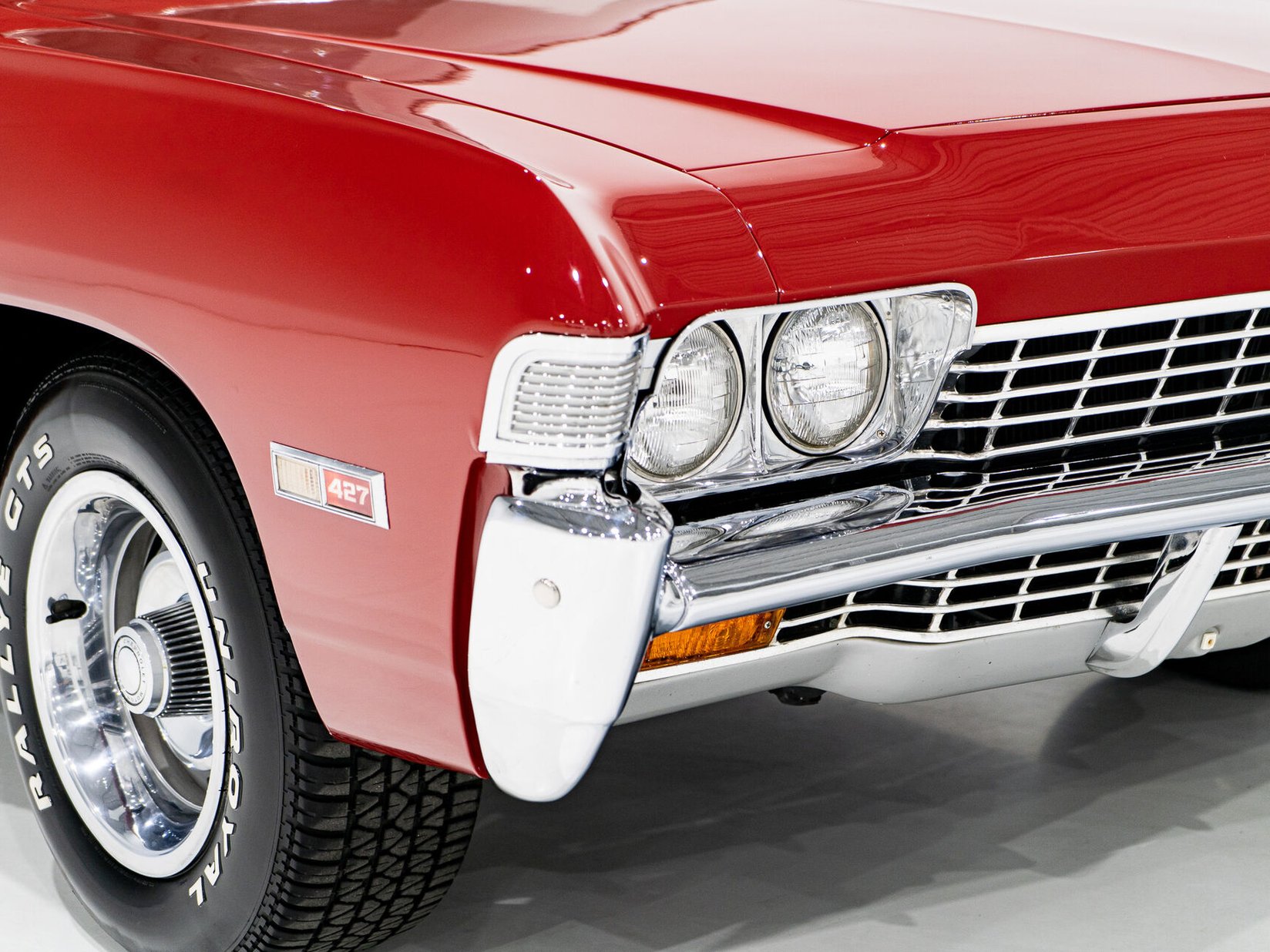 Chevrolet Biscayne **PRIX EN USD** L36 4 speed GM Canada paperwork 1968 Rouge Montréal - photo #35