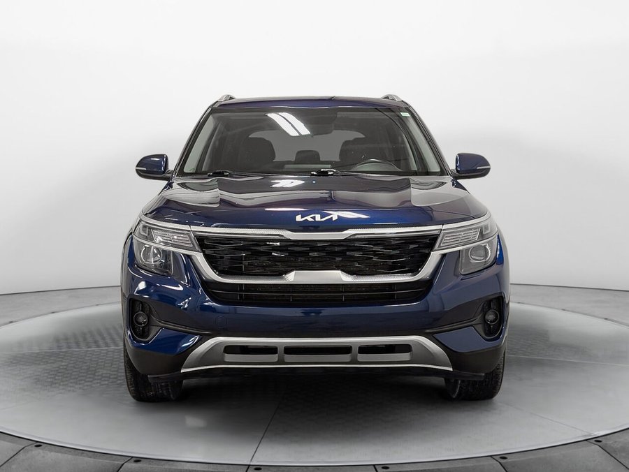 KIA SELTOS FWD EX PREMIUM Cuir Sièges et Volant Chauffants 2023 Bleu