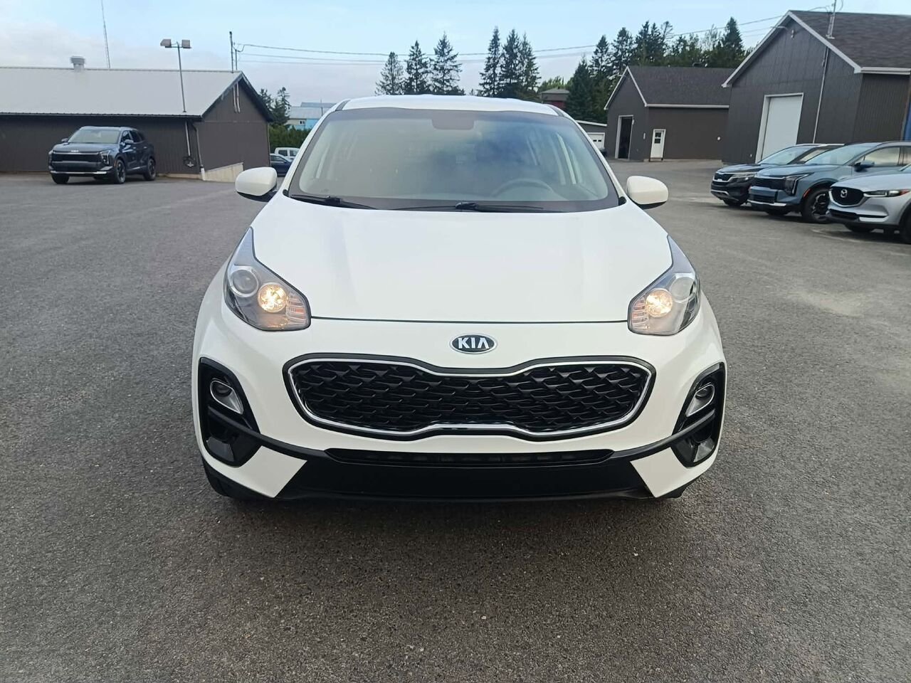 2020 Kia Sportage White Lac Mégantic - photo #1