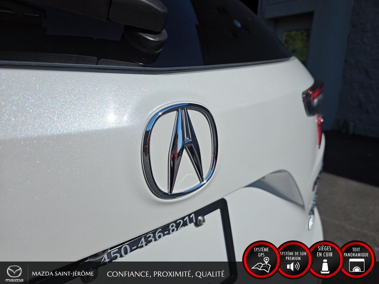 Acura RDX A-Spec | TOIT OUVRANT | CUIR | AWD | 2020 Blanc Saint-Jérôme - photo #7