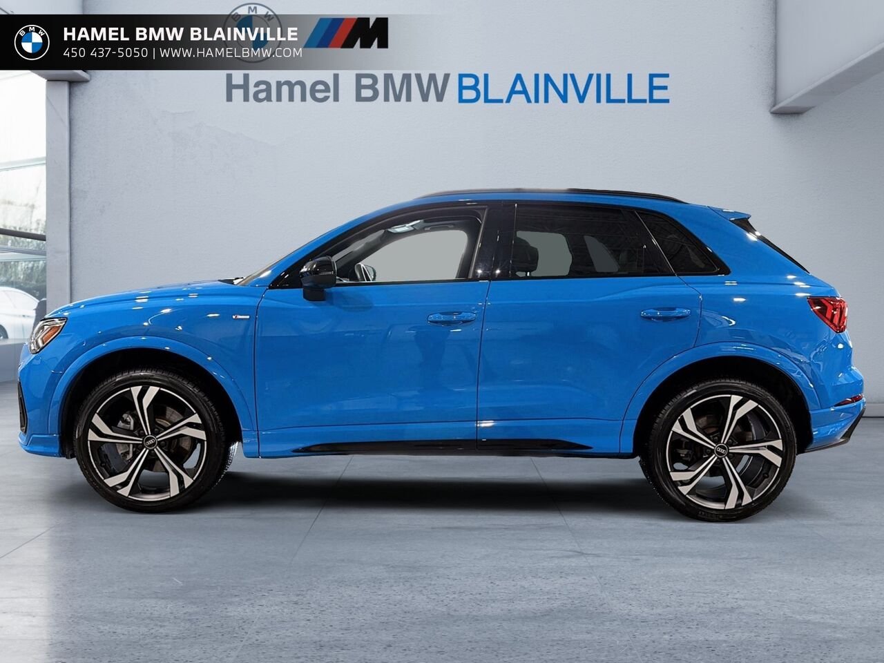 Audi Q3 Technik 45 TFSI quattro 2022 Bleu Blainville - photo #4