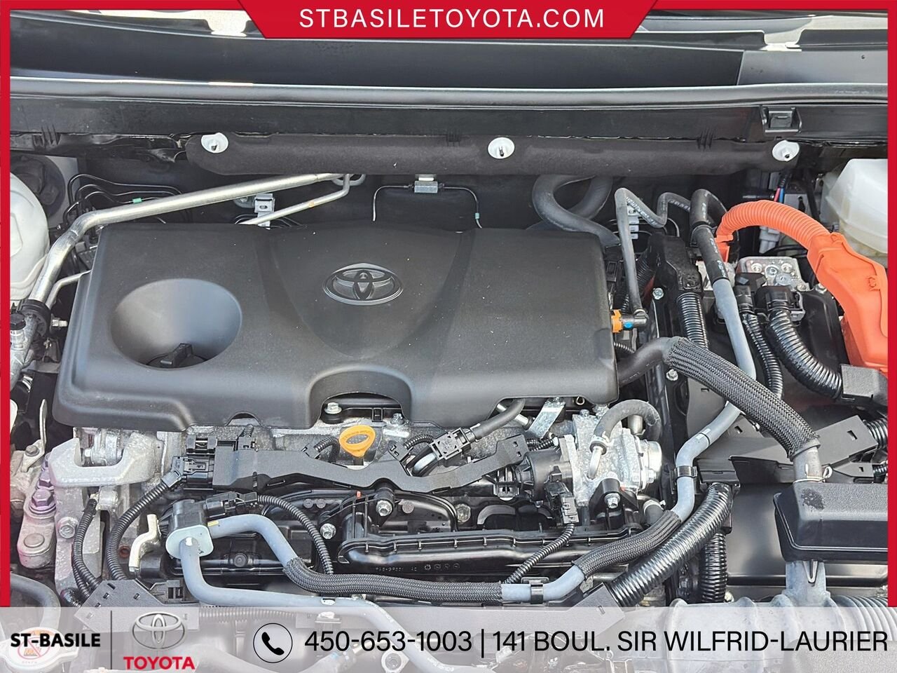 2023 Toyota RAV4 Hybrid Wind Chill Pearl Saint-Basile-le-Grand - photo #10
