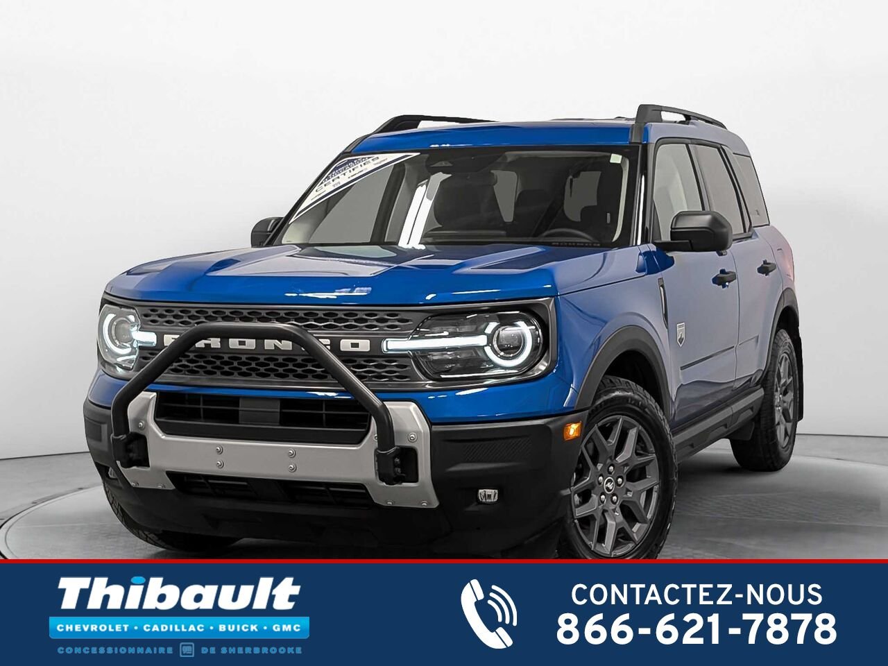 2025 Ford BRONCO SPORT Big Bend Bas Kilométrage Sièges Chauffants Blue Sherbrooke - photo #0