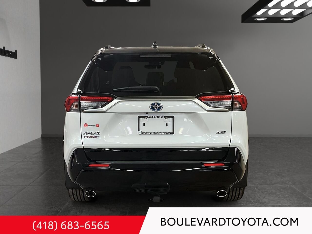 Toyota RAV4 PRIME 99835A-49 | XSE, HYBRIDE BRANCHABLE, AWD 2023 Frisson glacé nacré avec toit noir Québec - photo #4