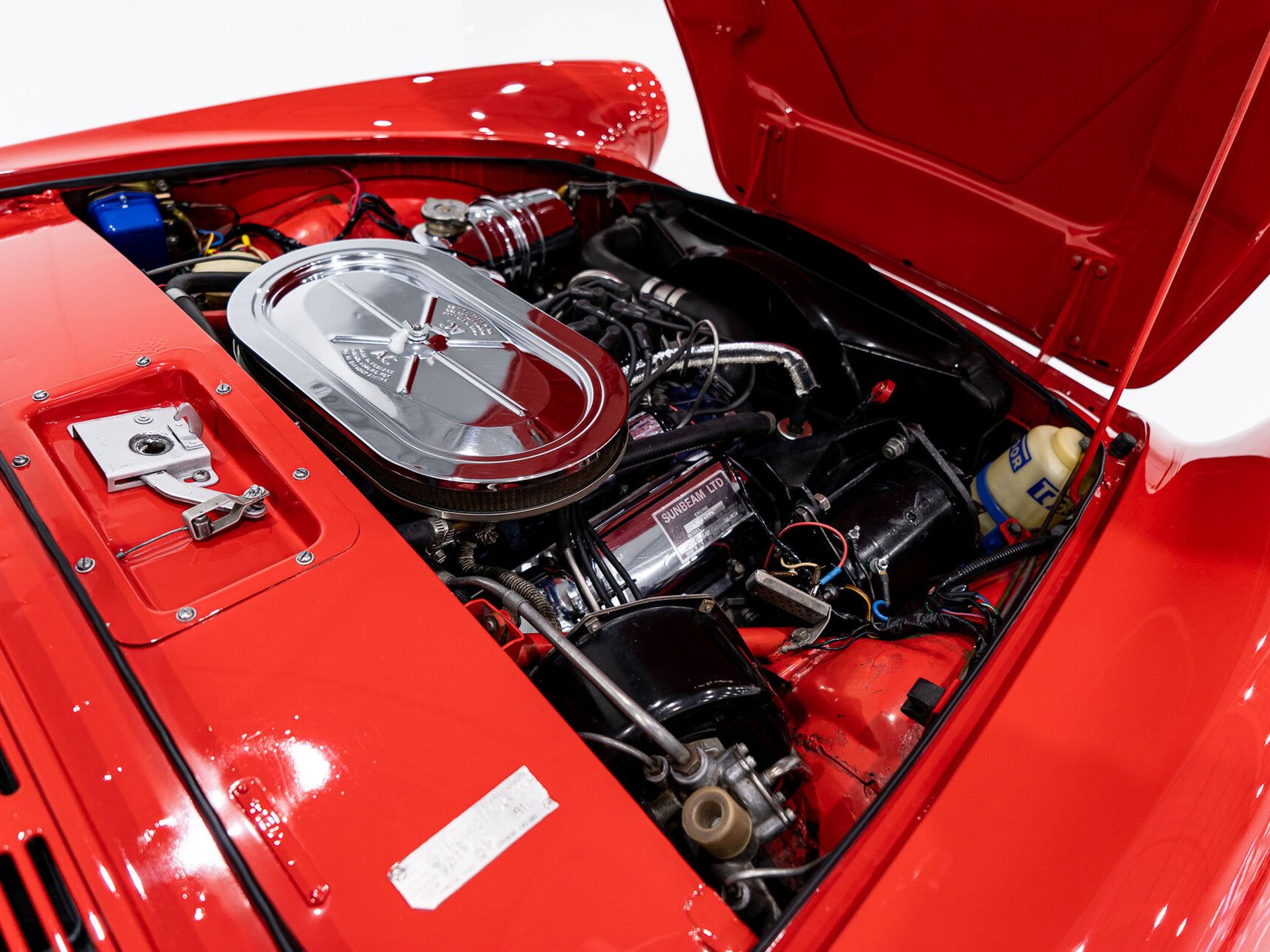 1967 Sunbeam Tiger Unrestored with single repaint **PRIX EN USD** Red Montreal - photo #16